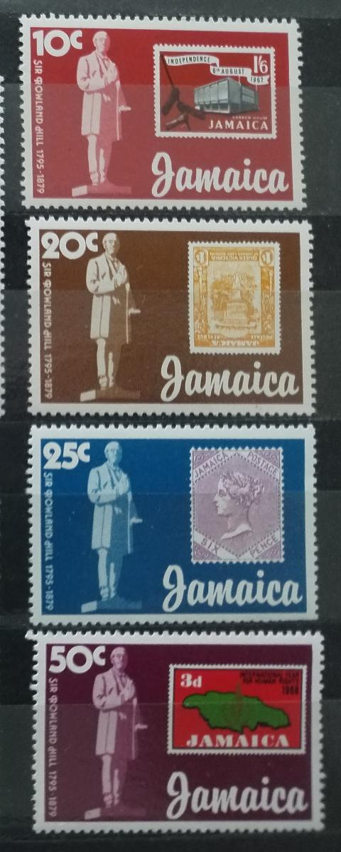 Jamajka 1979 Výročí sira Rowlanda Hilla, Známky