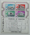 Jamajka 1980 Bl.16 4,5€ Ostrovní kostely a Vánoce