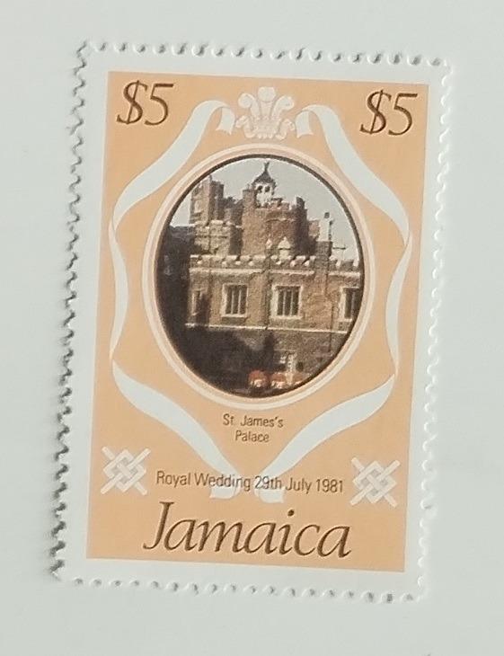 Jamajka 1981 Svatba princezny Diany a krále Karla III.