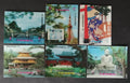 Jemen 1970 Mi.1073-8 6€ PHILATOKYO, Japonské stavby a umění, 3D známky