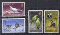 Jersey 1971 15€ Chráněná fauna: Papoušci, Lemuři a opice, Ptáci