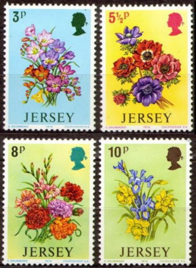 Jersey 1974 Ostrovní květiny a kyticce, Flora
