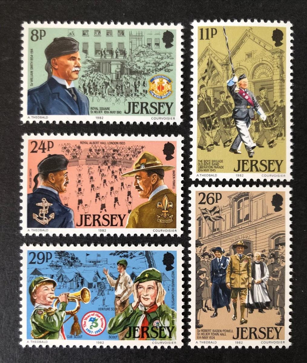 Jersey 1982 Skauting a mládežnické organizace, Baden-Powell