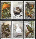 Jersey 1984 Chráněná fauna, Opice a ptáci, Kočky