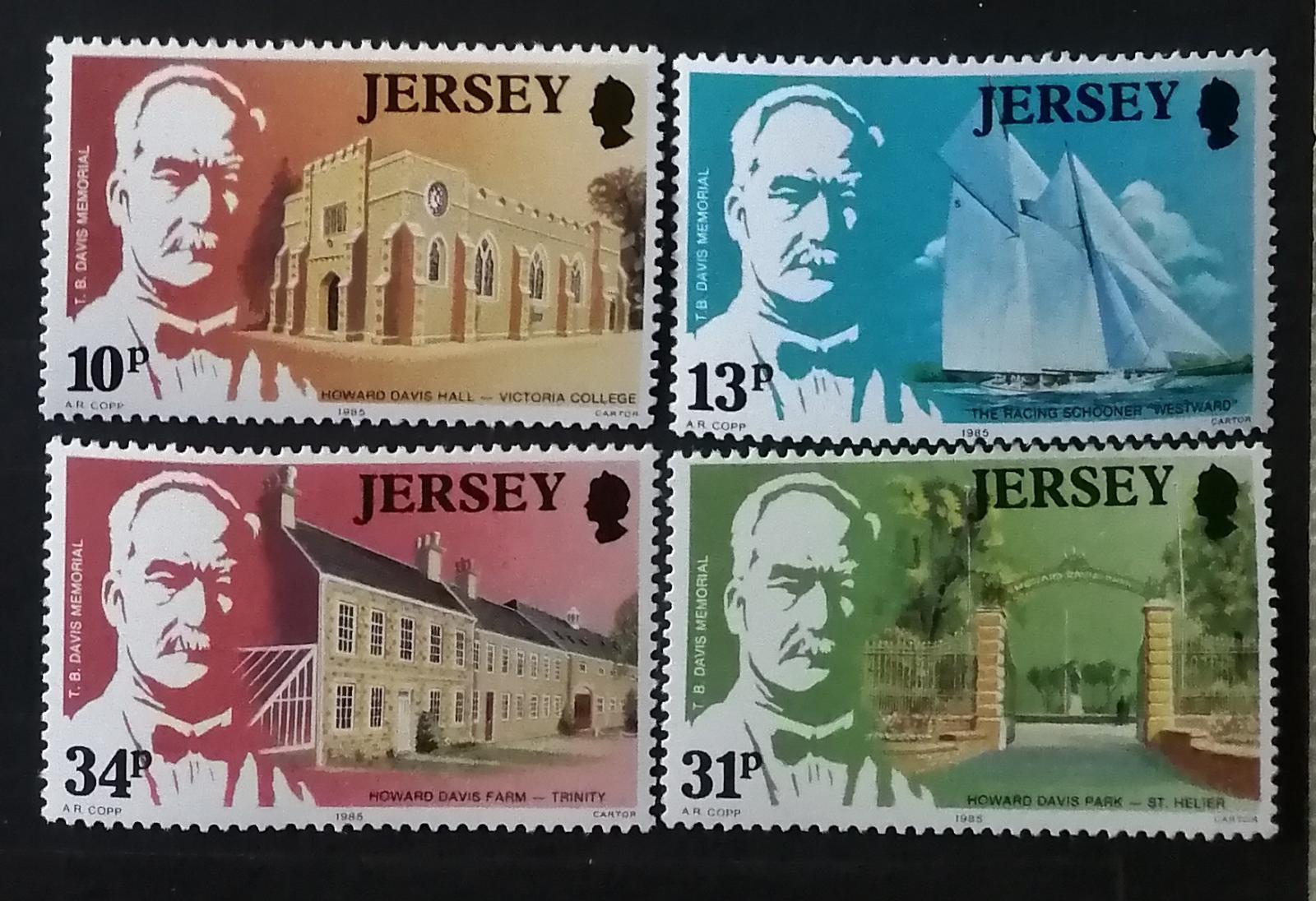 Jersey 1985 Thomas Benjamin Davis, Obchodník a osobnosti