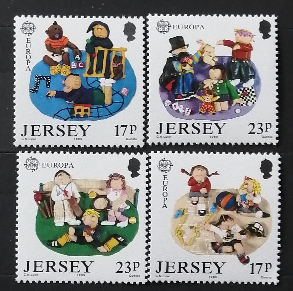 Jersey 1989 3,5€ EUROPA - Dětské hry