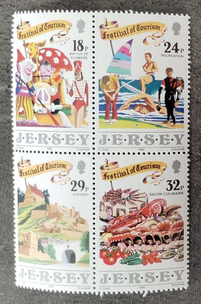 Jersey 1990 4,5€ Festival turismu na ostrově