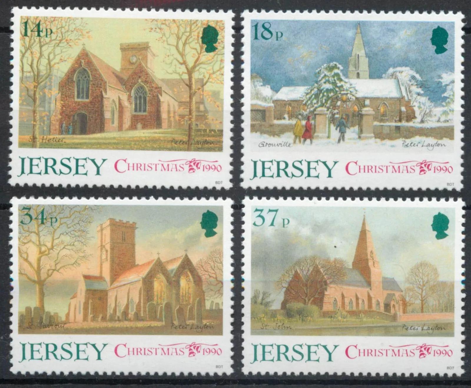 Jersey 1990 Kostely a Vánoce