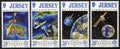 Jersey 1991 3,5€ EUROPA - Evropský vesmírný průzkum, Družice