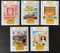 Jersey 1991 5,5€ Různá výročí - Známky, Vlaky, Krávy a bitvy