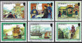 Jersey 1992 6€ Cestovatelé a expedice do Číny, Lodě
