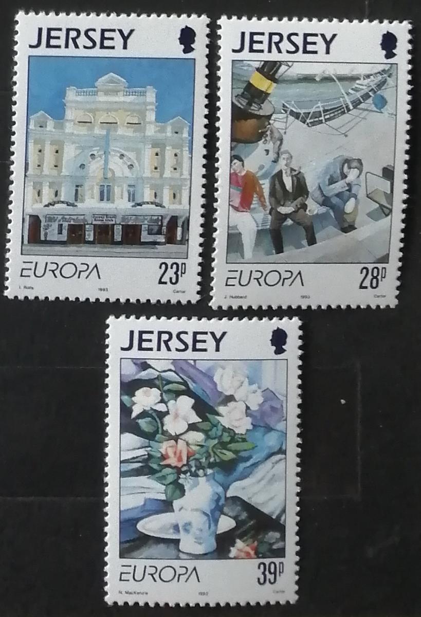 Jersey 1993 EUROPA - Umění a architektura