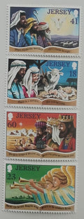 Jersey 1994 5€ Vánoce a biblické výjevy, Svatá rodina, Ježíšek