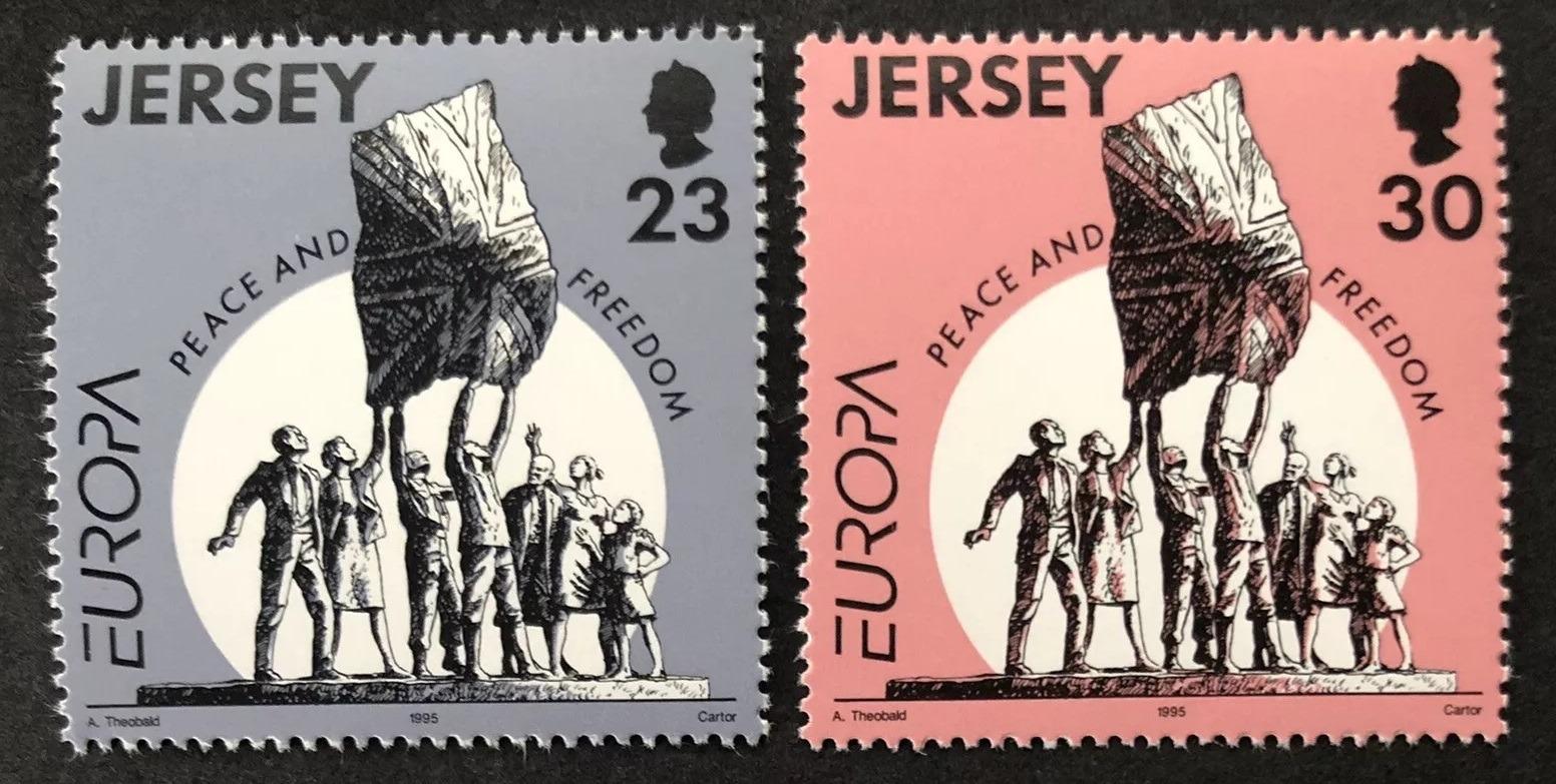 Jersey 1995 1,8€ EUROPA - Mír a svoboda