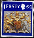 Jersey 1995 Dotisk definitivy - Erb britského krále