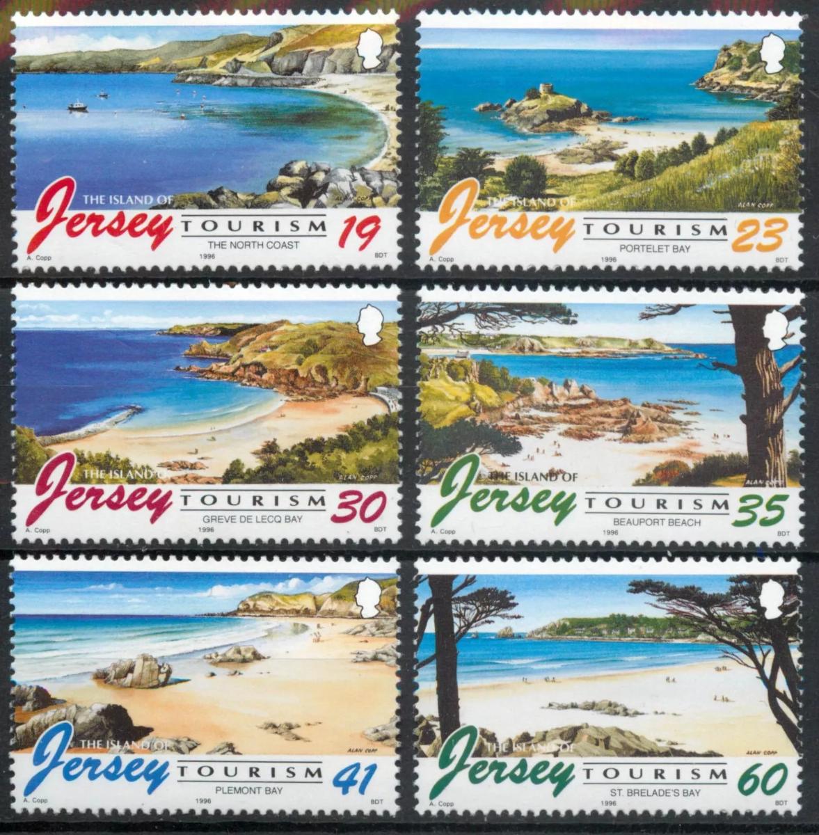 Jersey 1996 7,5€ Turismus a ostrovní pláže
