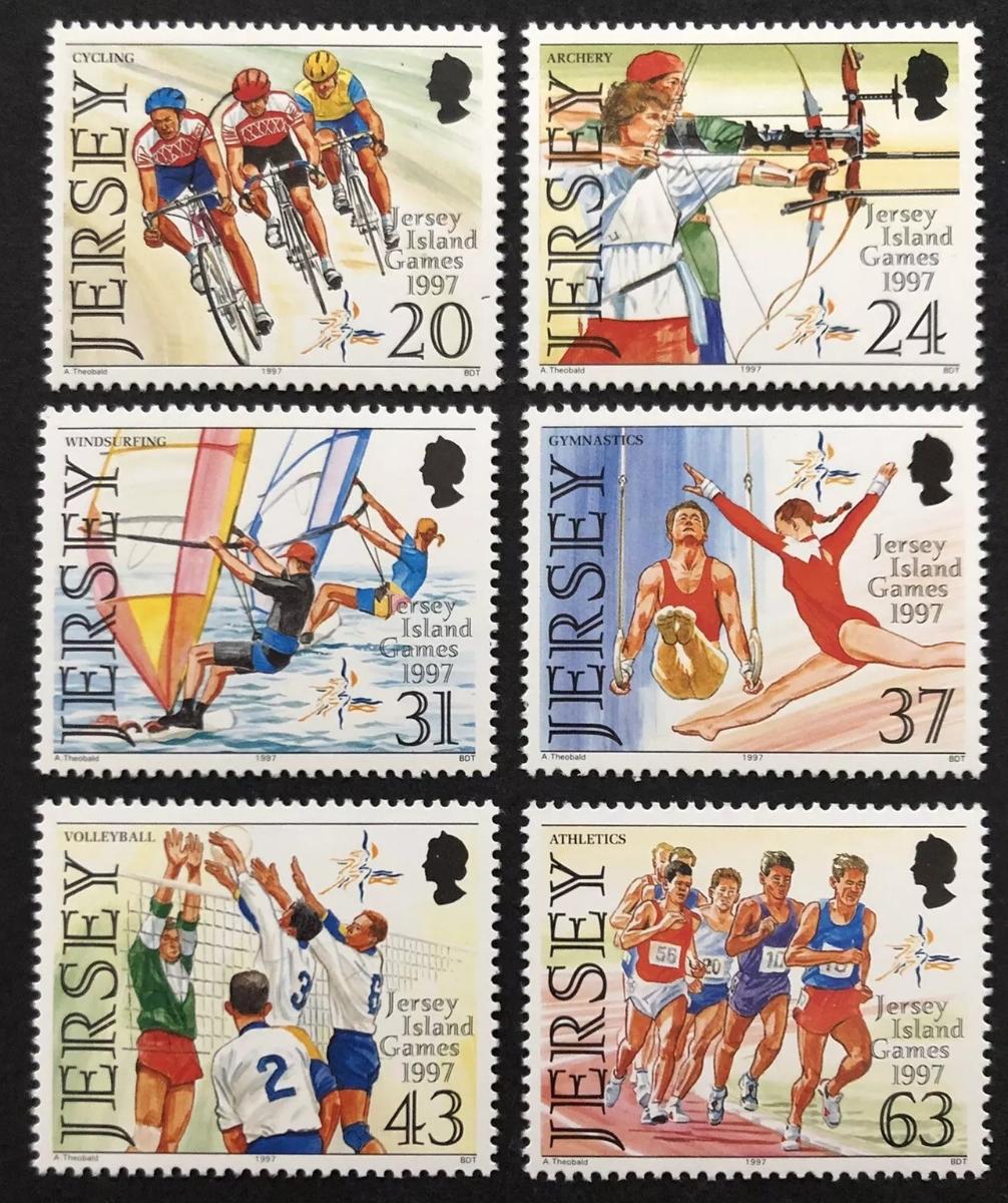 Jersey 1997 8€ Ostrovní hry a sport - Jersey Games