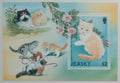 Jersey 2002 7,5€ Kočky a koťata, Domácí fauna