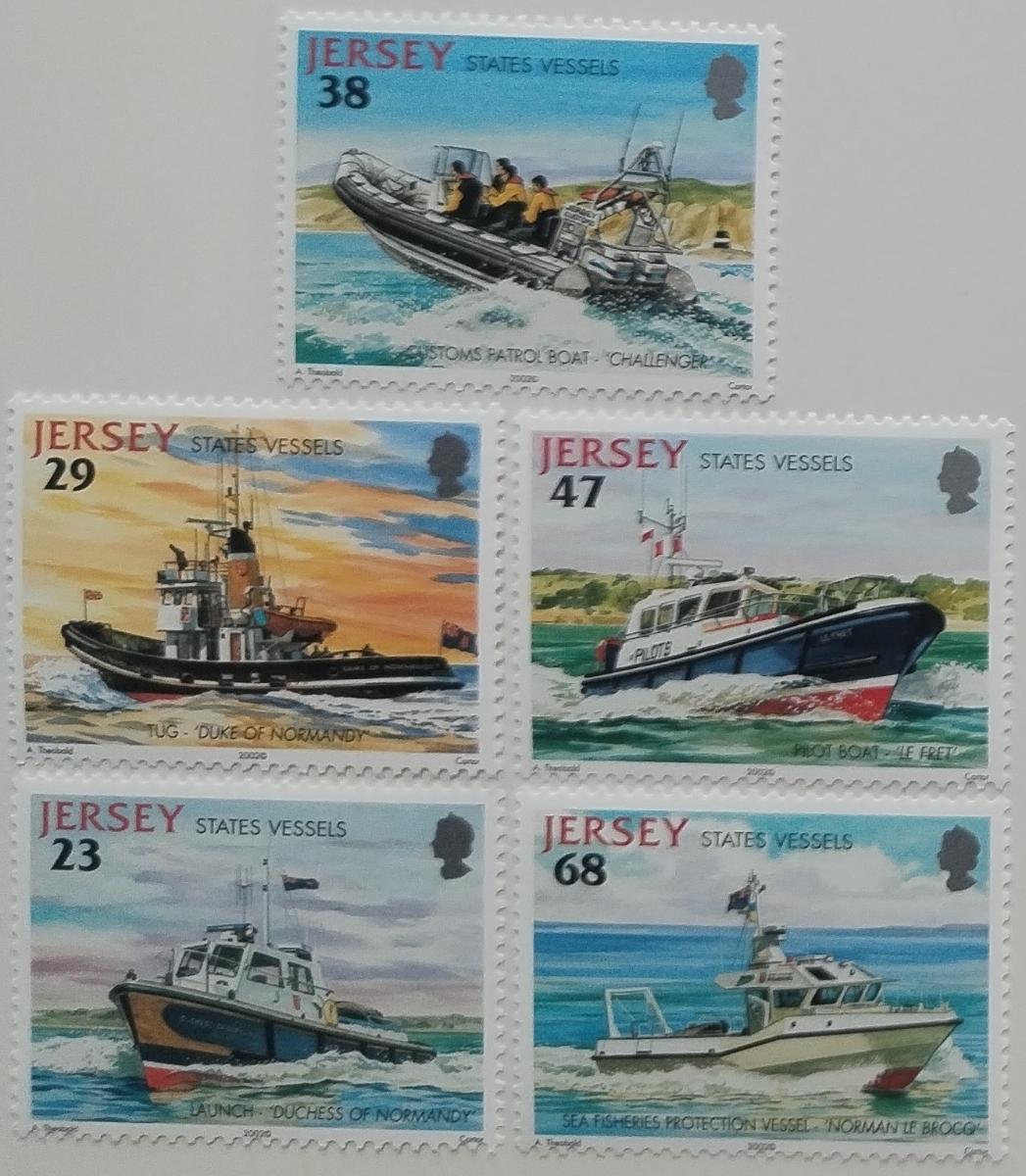 Jersey 2002 7,5€ Státní ostrovní lodě a doprava po moři