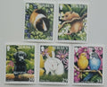 Jersey 2003 8€ Mazlíčci a domácí fauna, Ptáci, Morčata, Králíci, Psi