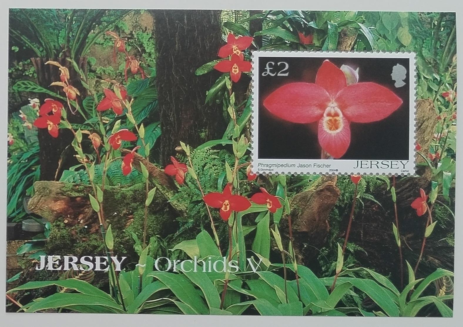Jersey 2004 8€ Orchideje a květiny ostrova