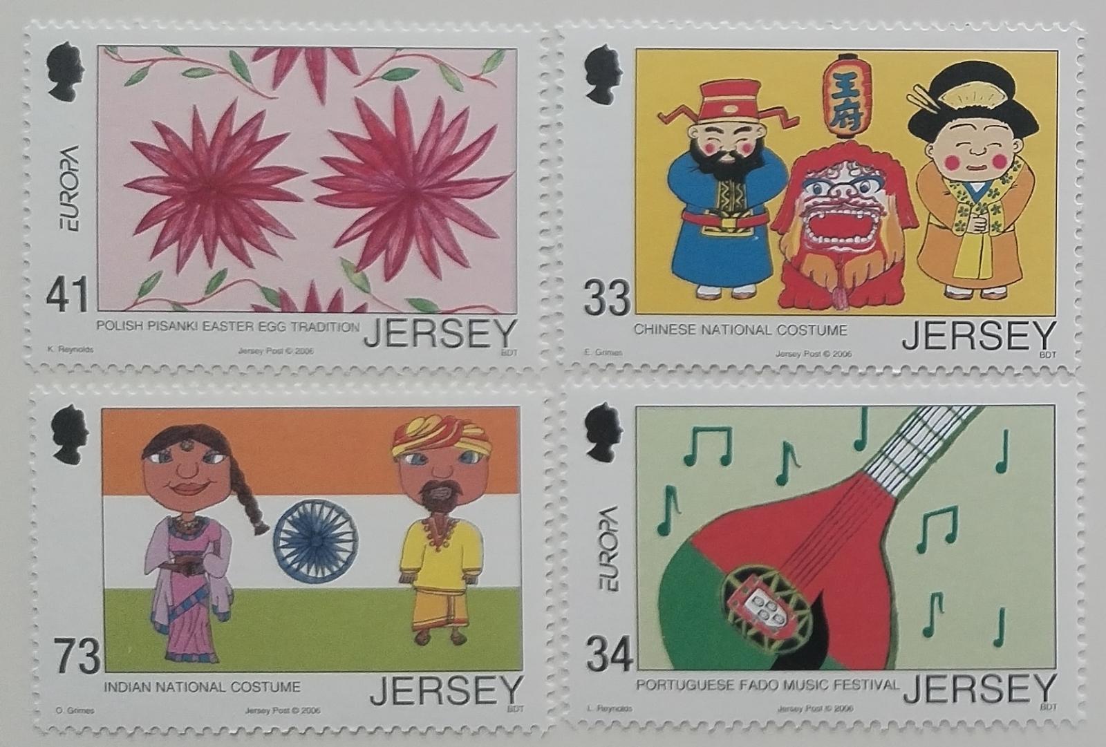 Jersey 2006 6,5€ EUROPA - kultury světa a svátky