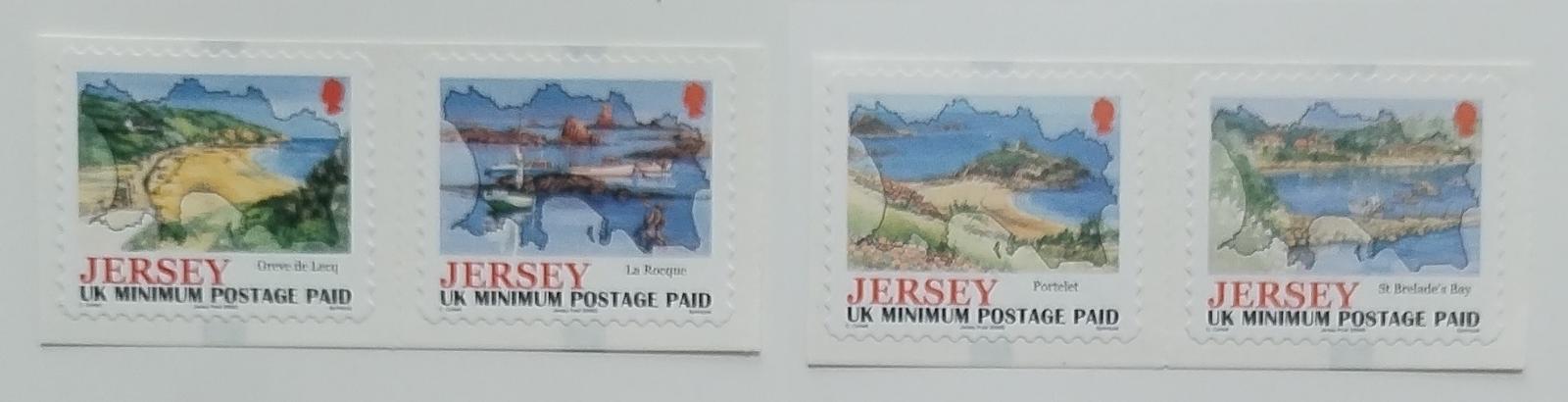 Jersey 2006 8€ Písmenkové známky - Panoramata ostrova
