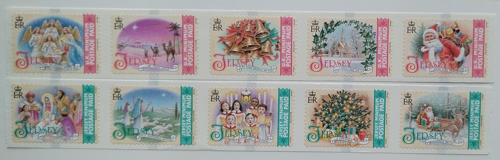Jersey 2007 16,5€ Vánoce a svátky, Otec Vánoc, Andělé, Ježíšek,Kostely