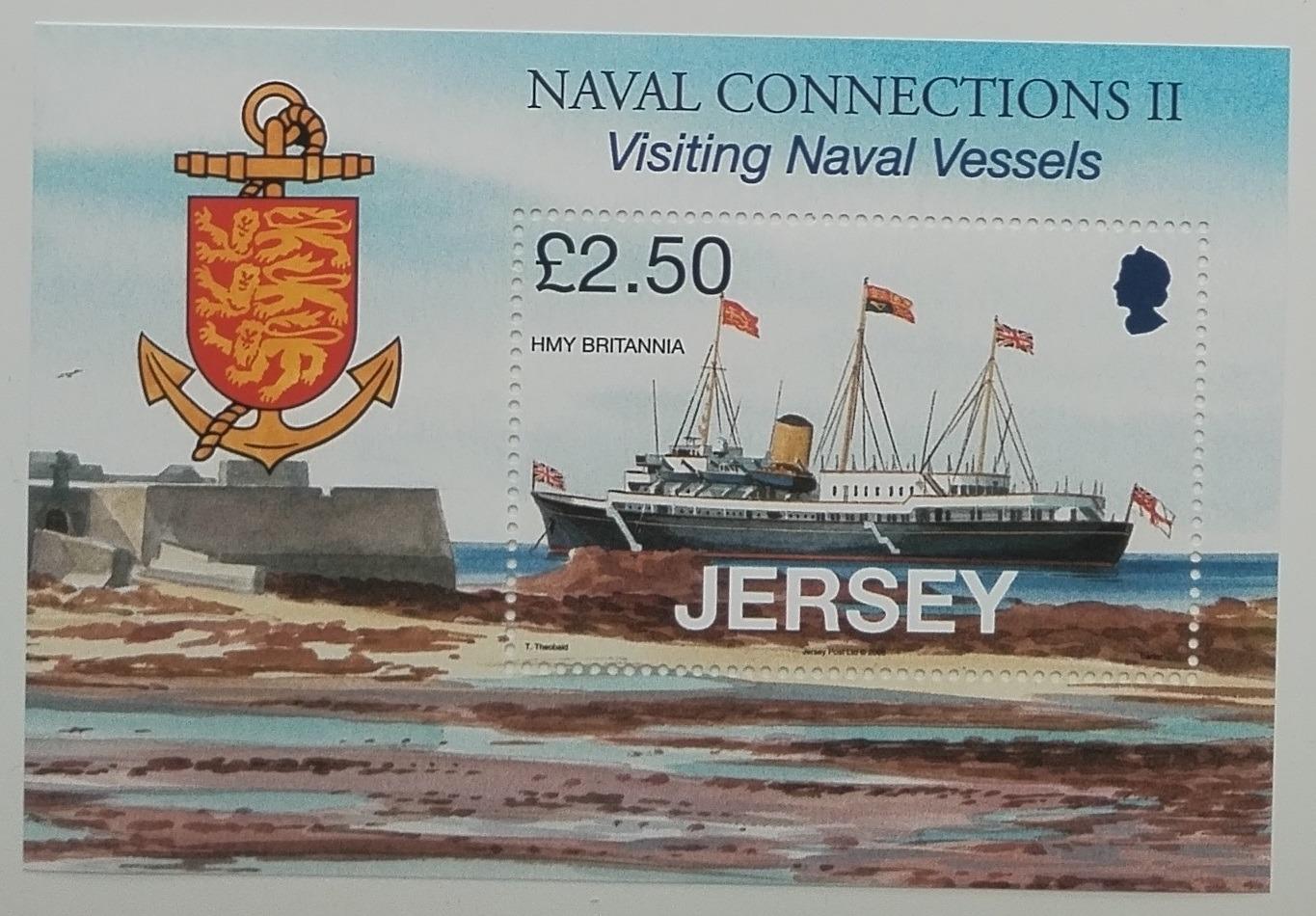 Jersey 2008 Slavné lodě - HMY Britannia