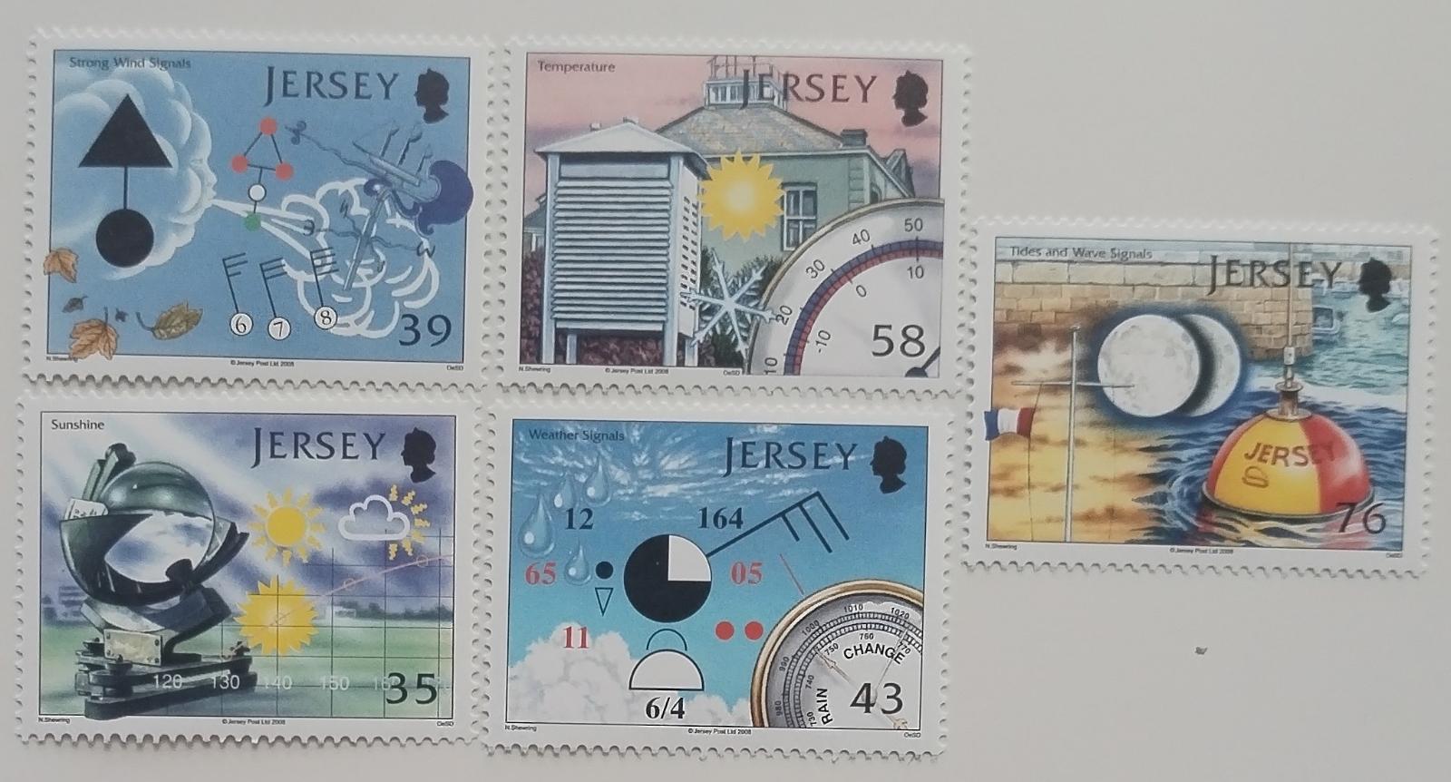 Jersey 2008 Výročí ostrovní meteorologie, Počasí