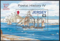 Jersey 2010 Poštovní lodě a přeprava, Plachetnice a parníky