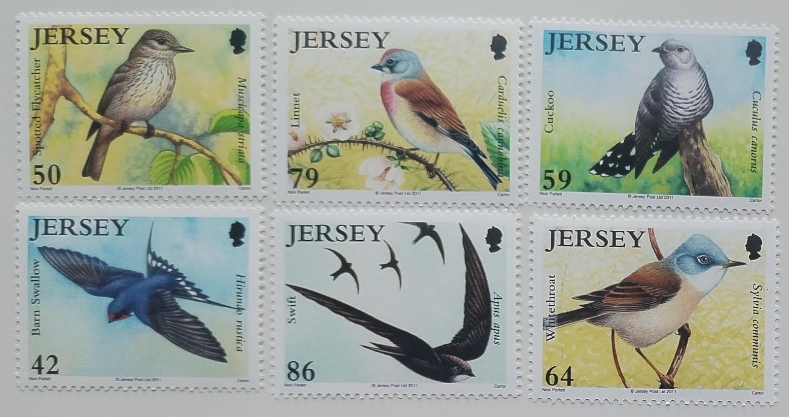 Jersey 2011 Stěhovaví ptáci na ostrově, Fauna