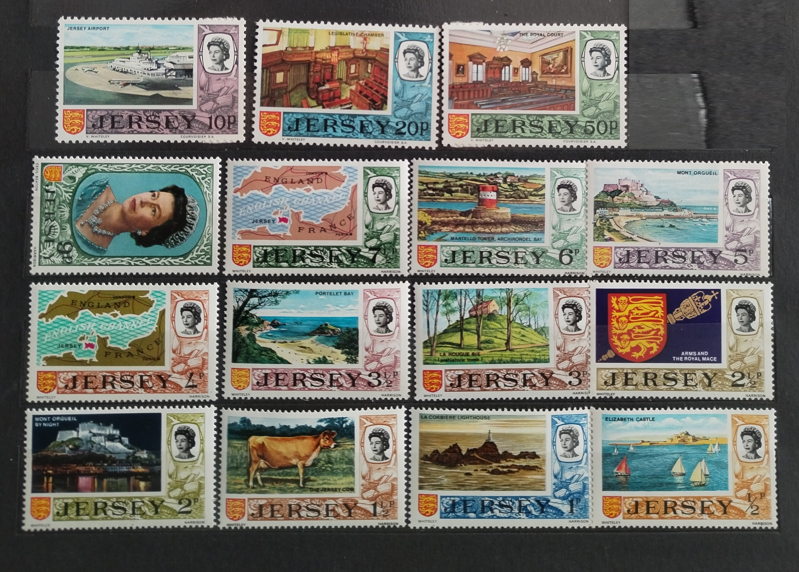 Jersey 1970 Decimální definitiva