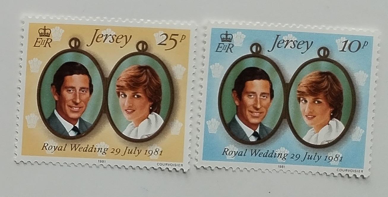 Jersez 1981 Svatba princezny Diany a krále Karla III.