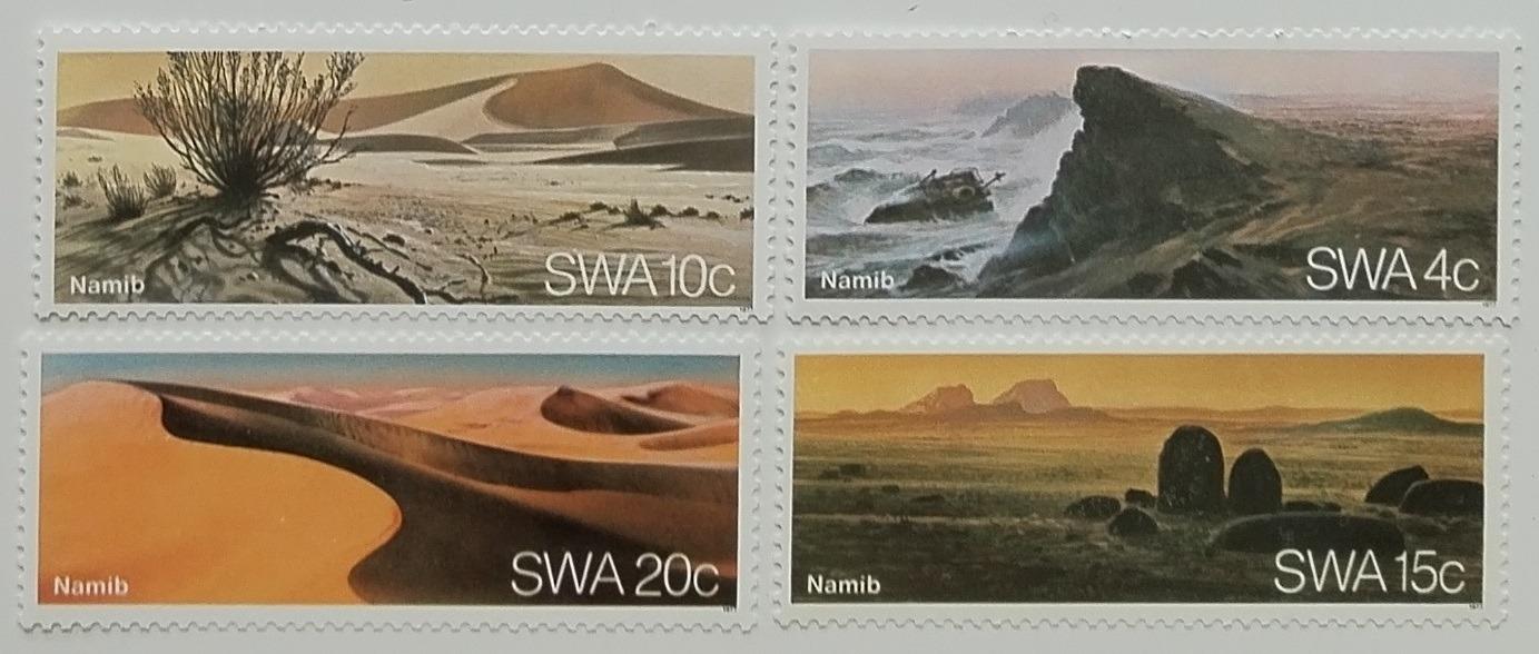 Jihozápadní Afrika 1977 Poušť Namib a pouštní krajinky