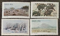 Jihozápadní Afrika 1983 Umění a obrazy země, Zebry