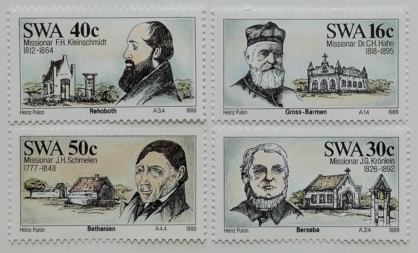 Jihozápadní Afrika 1989 Misionáři a náboženství