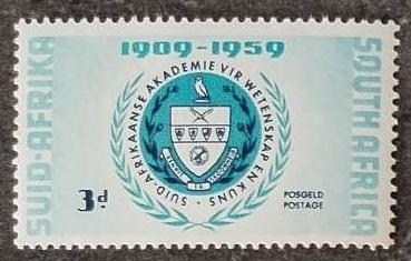 Jižní Afrika 1959 50 let akademie umění, erby