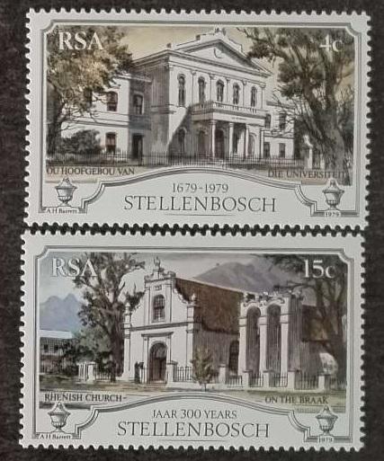 Jižní Afrika 1979 300 let města Stellenbosch