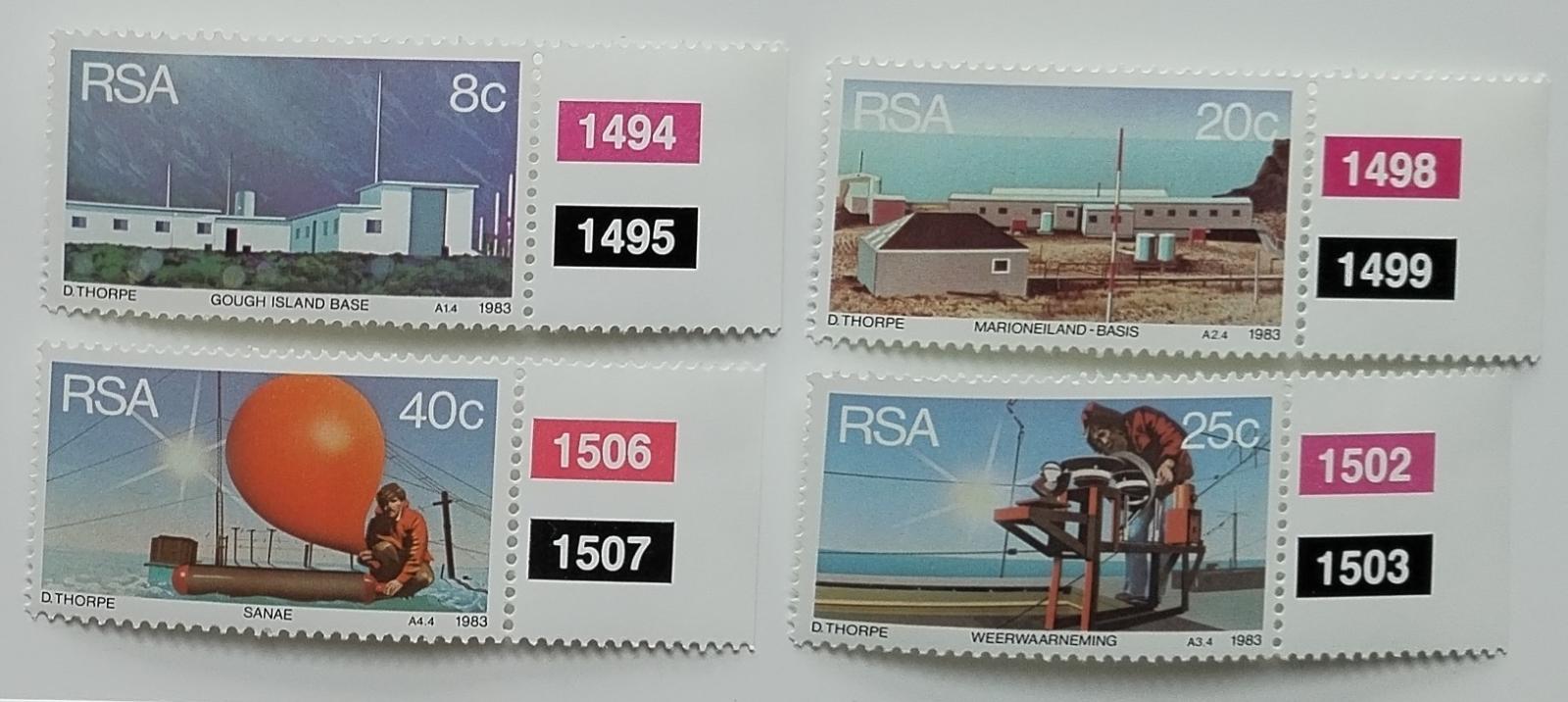 Jižní Afrika 1983 Meteorologie a počasí