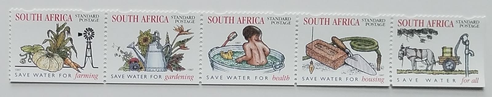 Jižní Afrika 1997 Výjevy z denního života, Kampaň za úsporu vody