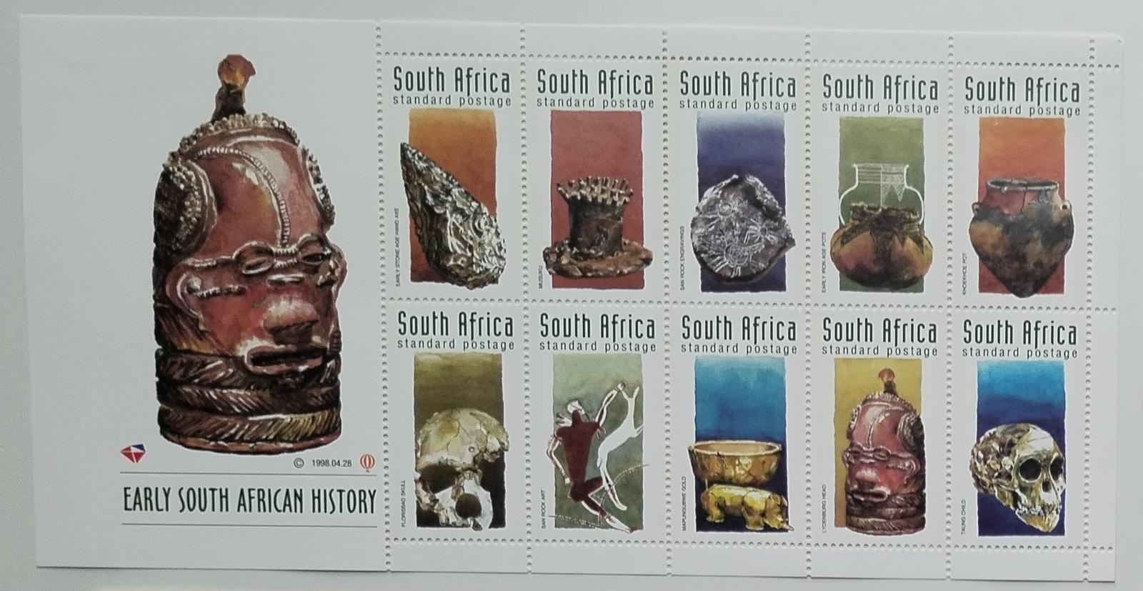 Jižní Afrika 1998 Pravěké artefakty a archeologie