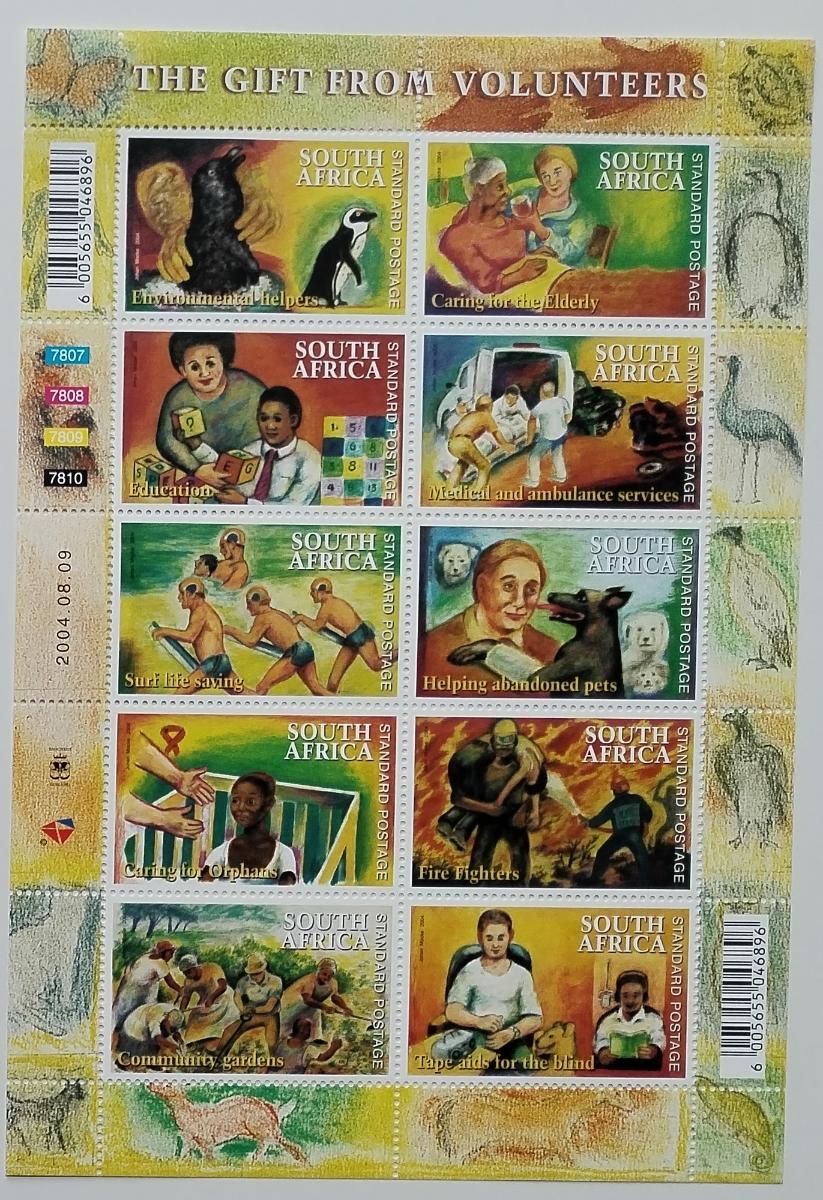 Jižní Afrika 2004 Dobrovolníci a charita, Obdarování dětem