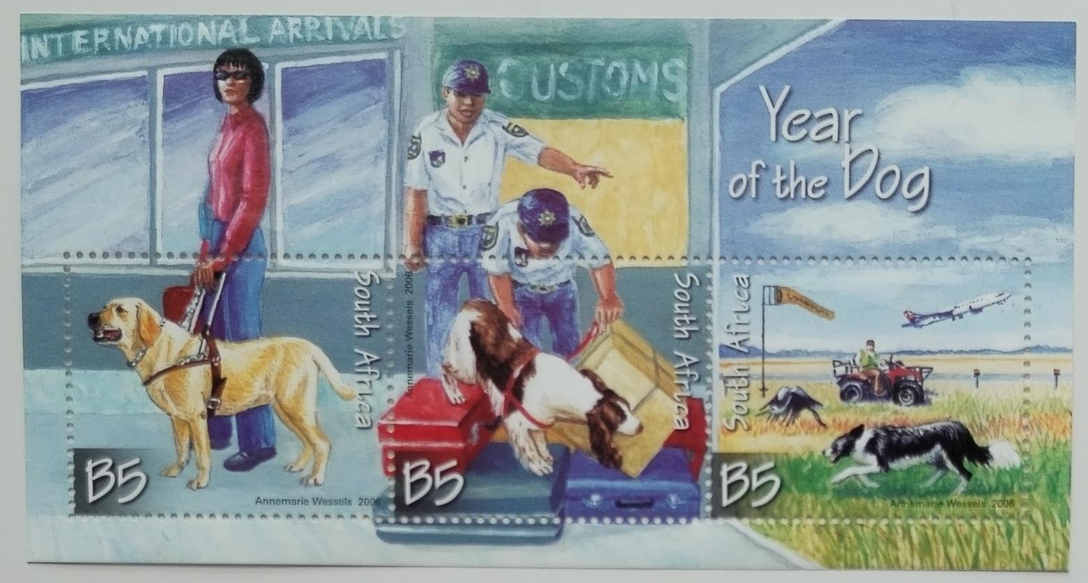 Jižní Afrika 2006 Rok psa - psi v povolání a pomoci