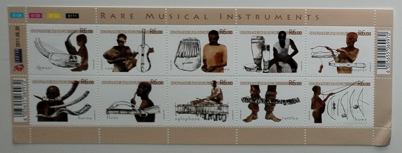 Jižní Afrika 2010 Hudba a neobvyklé hudební nástroje Afriky
