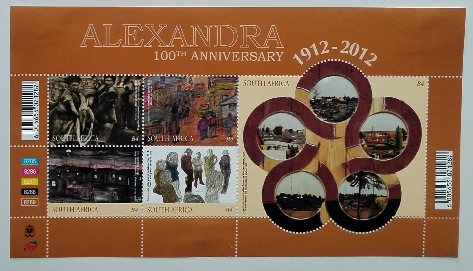 Jižní Afrika 2012 Století města Alexandra