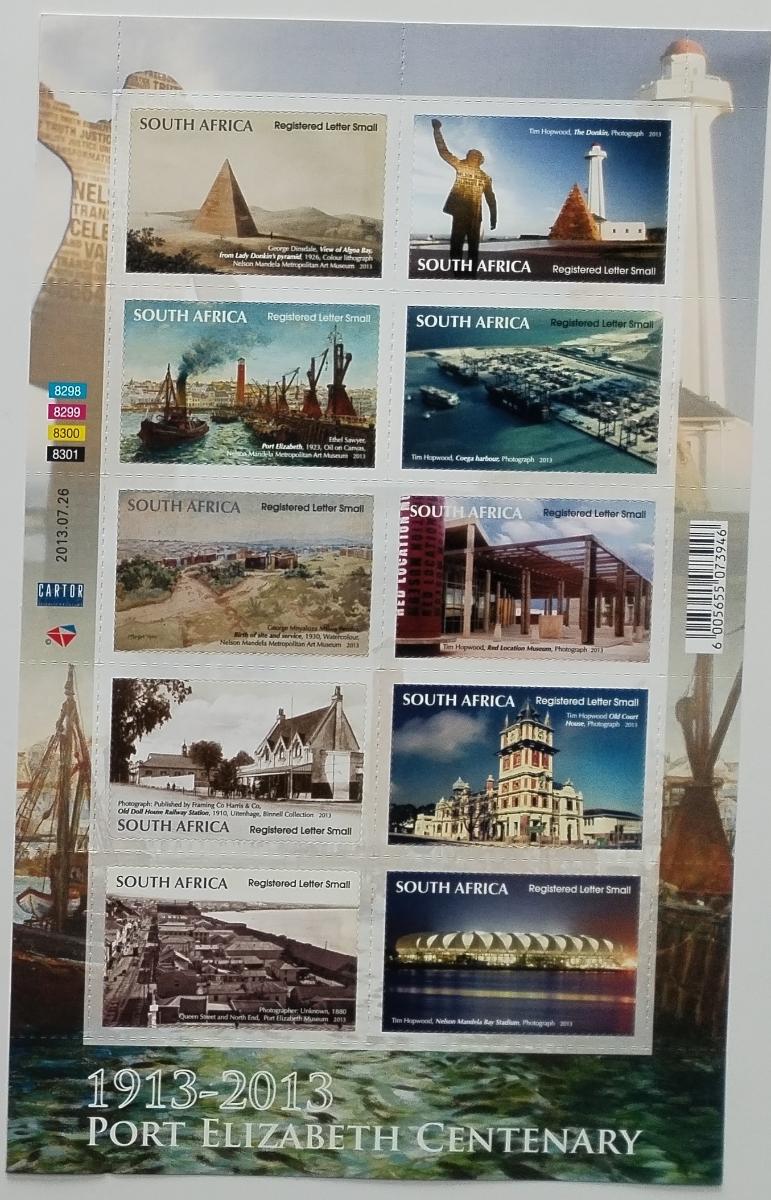 Jižní Afrika 2013 Století Port Elizabeth, Výjevy z historie - hledané