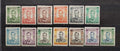 Jižní Rhodésie 1937 85£ Komplet definitivy krále Jiřího VI.