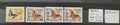 Jižní Vietnam 1974 25€ Doplatní známky - Motýli a hmyz