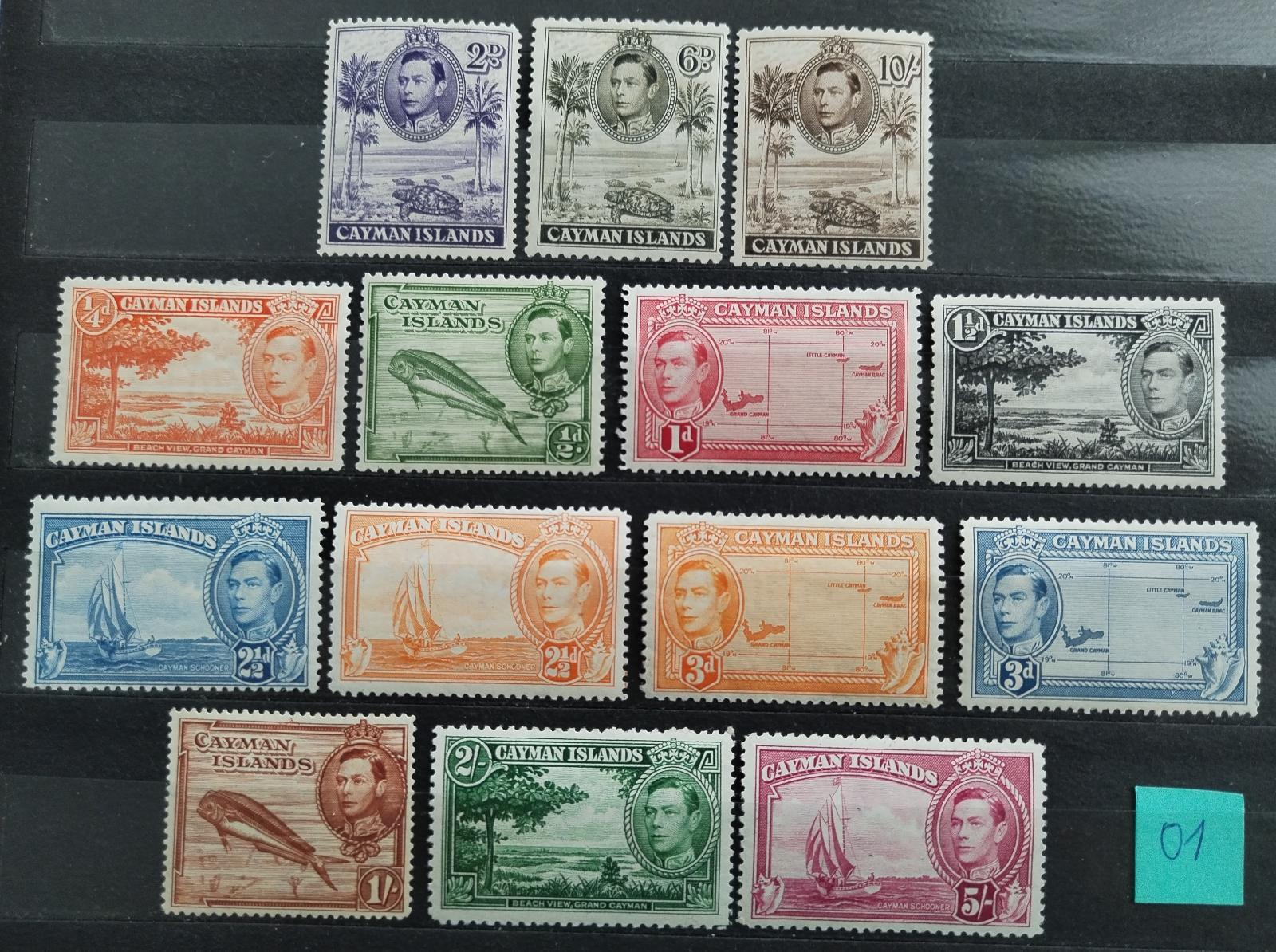 Kajmanské ostrovy 1938-8 100£ Definitiva krále Jiřího VI.